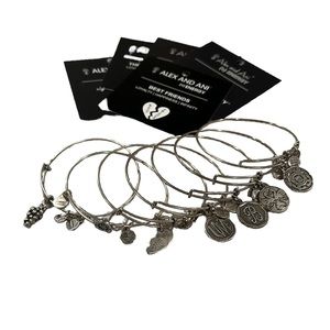 Alex and Ani Lot - 7 bracelets